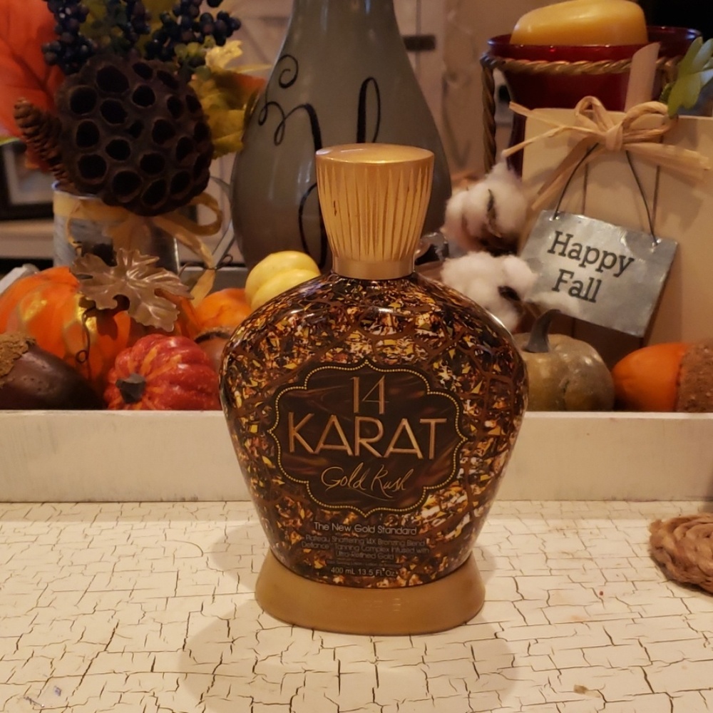 14 Karat tanning lotion